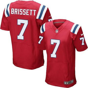 Jacoby Brissett New England Patriots red Elite jersey