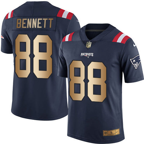 Martellus Bennett New England Patriots navy Limited jersey