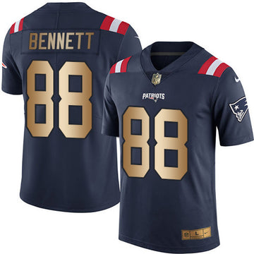 Martellus Bennett New England Patriots navy Limited jersey