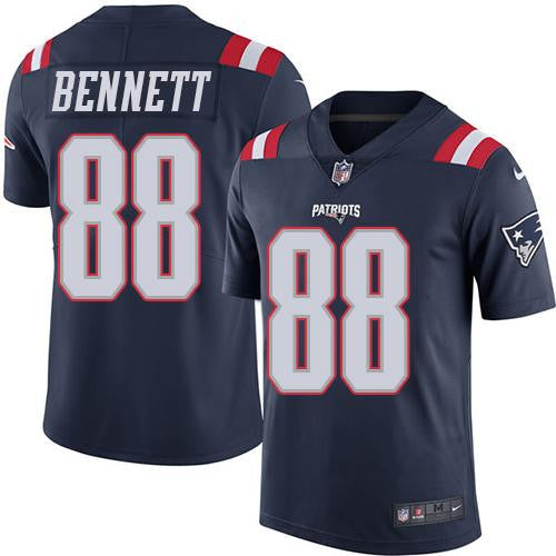 Martellus Bennett New England Patriots navy Limited jersey
