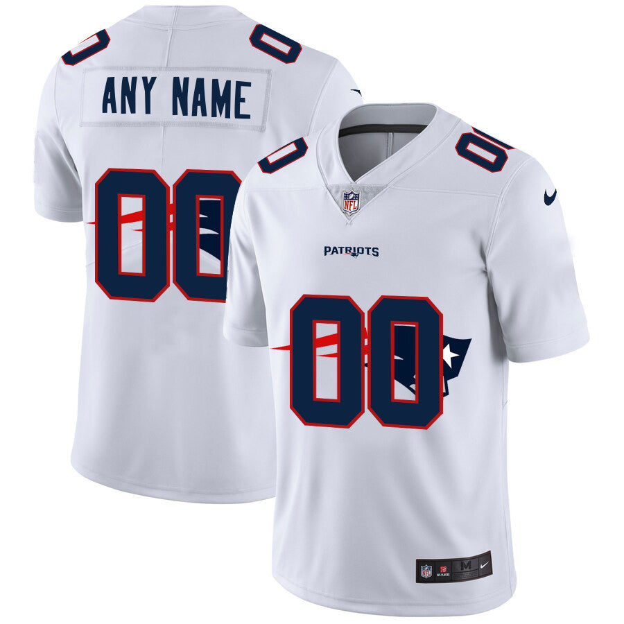Custom New England Patriots white Untouchable jersey