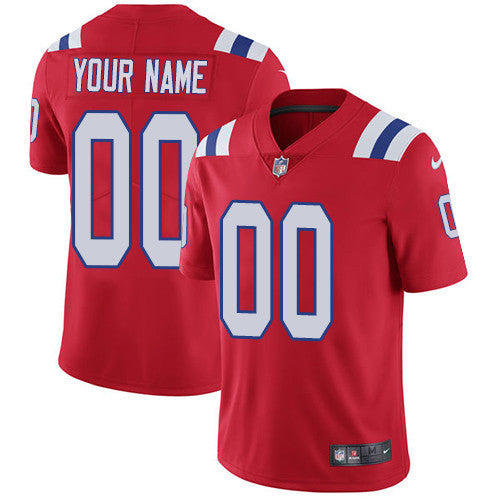New England Patriots red Vapor jersey