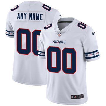 New England Patriots white Vapor jersey