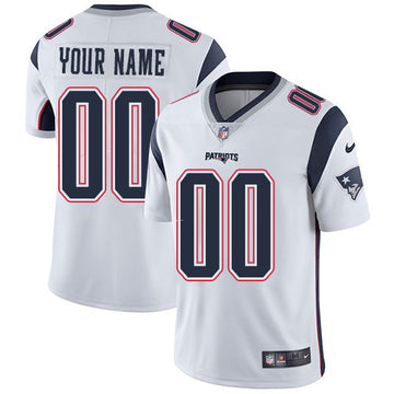New England Patriots white Vapor jersey