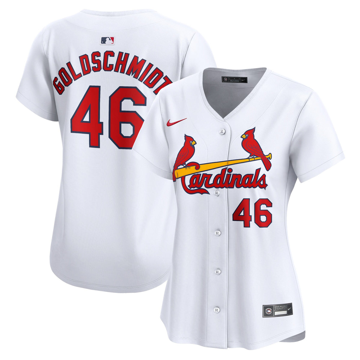 Paul Goldschmidt St. Louis Cardinals white Limited jersey