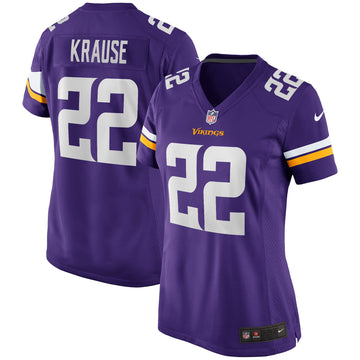 Paul Krause Minnesota Vikings purple Game jersey