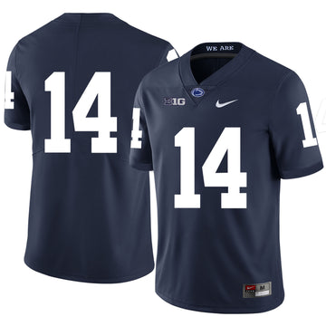 Christian Hackenberg Penn State Nittany Lions navy jersey