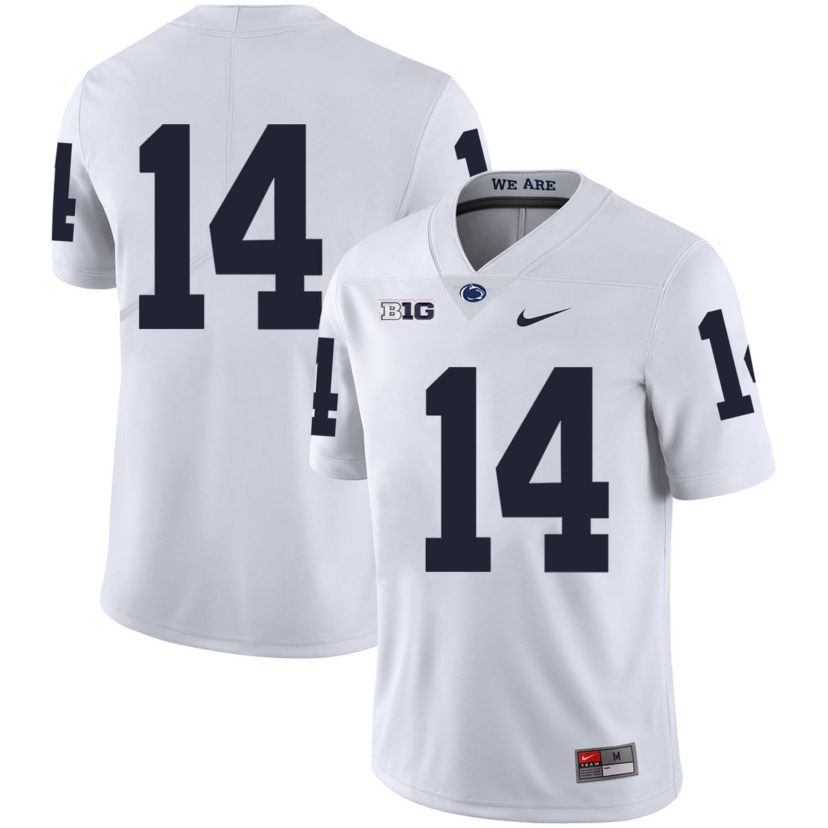 Christian Hackenberg Penn State Nittany Lions white jersey