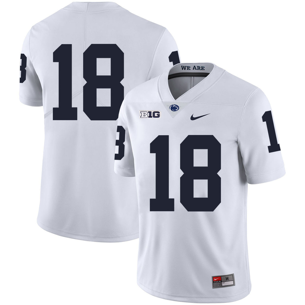 Jesse James Penn State Nittany Lions white jersey