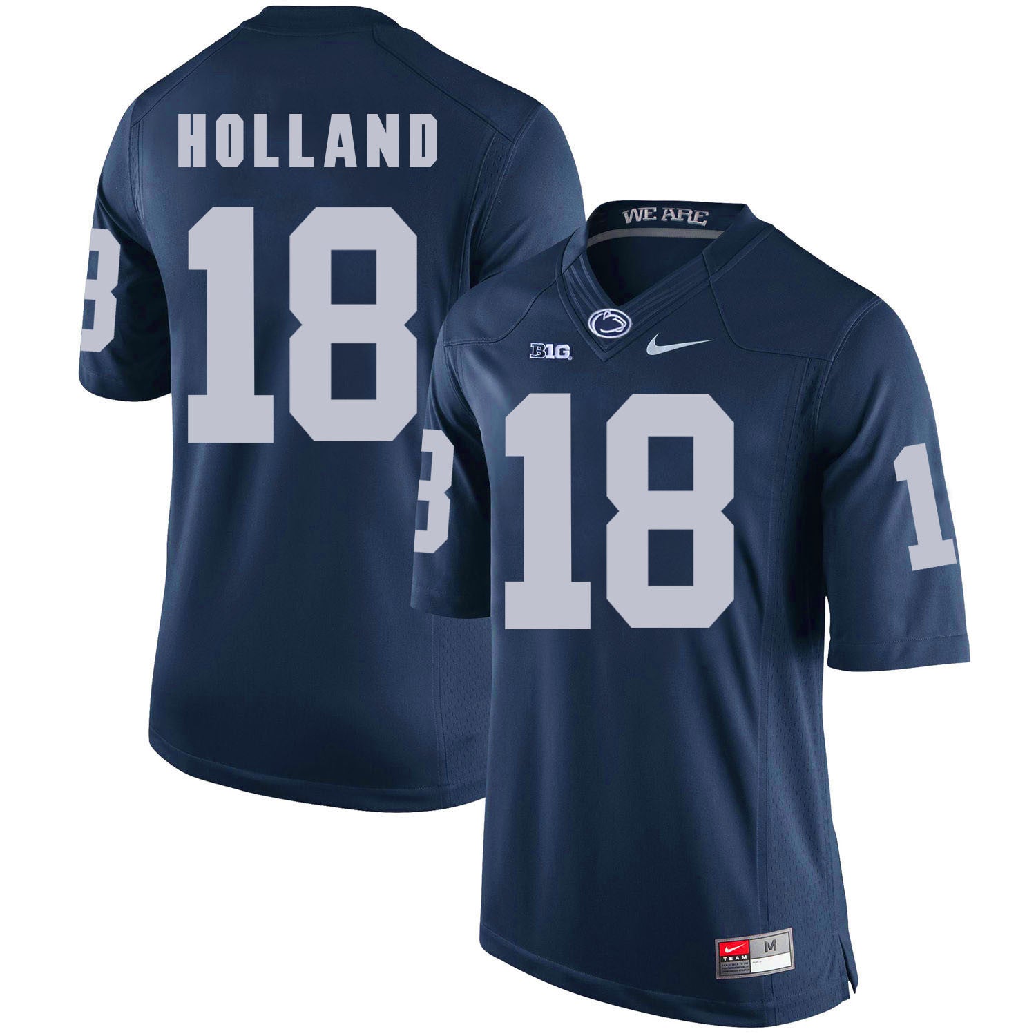 Jonathan Holland Penn State Nittany Lions navy jersey