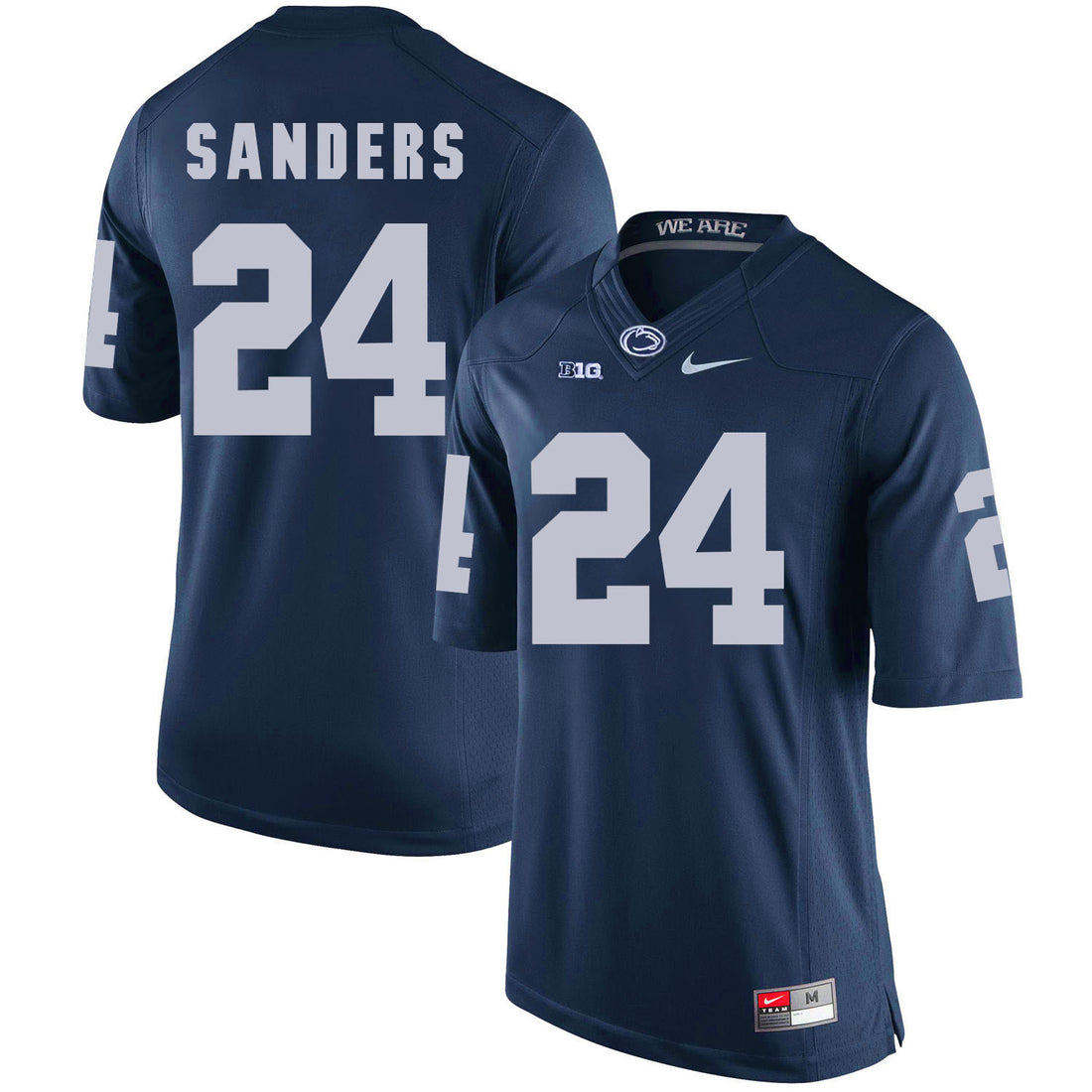 Miles Sanders Penn State Nittany Lions navy jersey