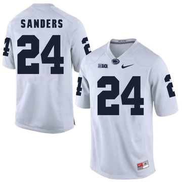Miles Sanders Penn State Nittany Lions white jersey