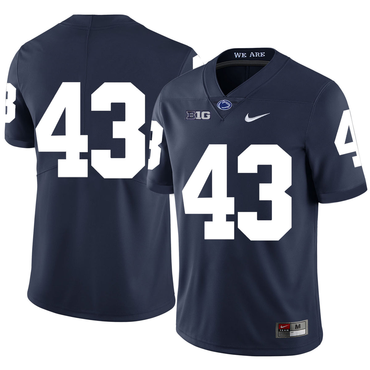 Mike Hull Penn State Nittany Lions navy jersey