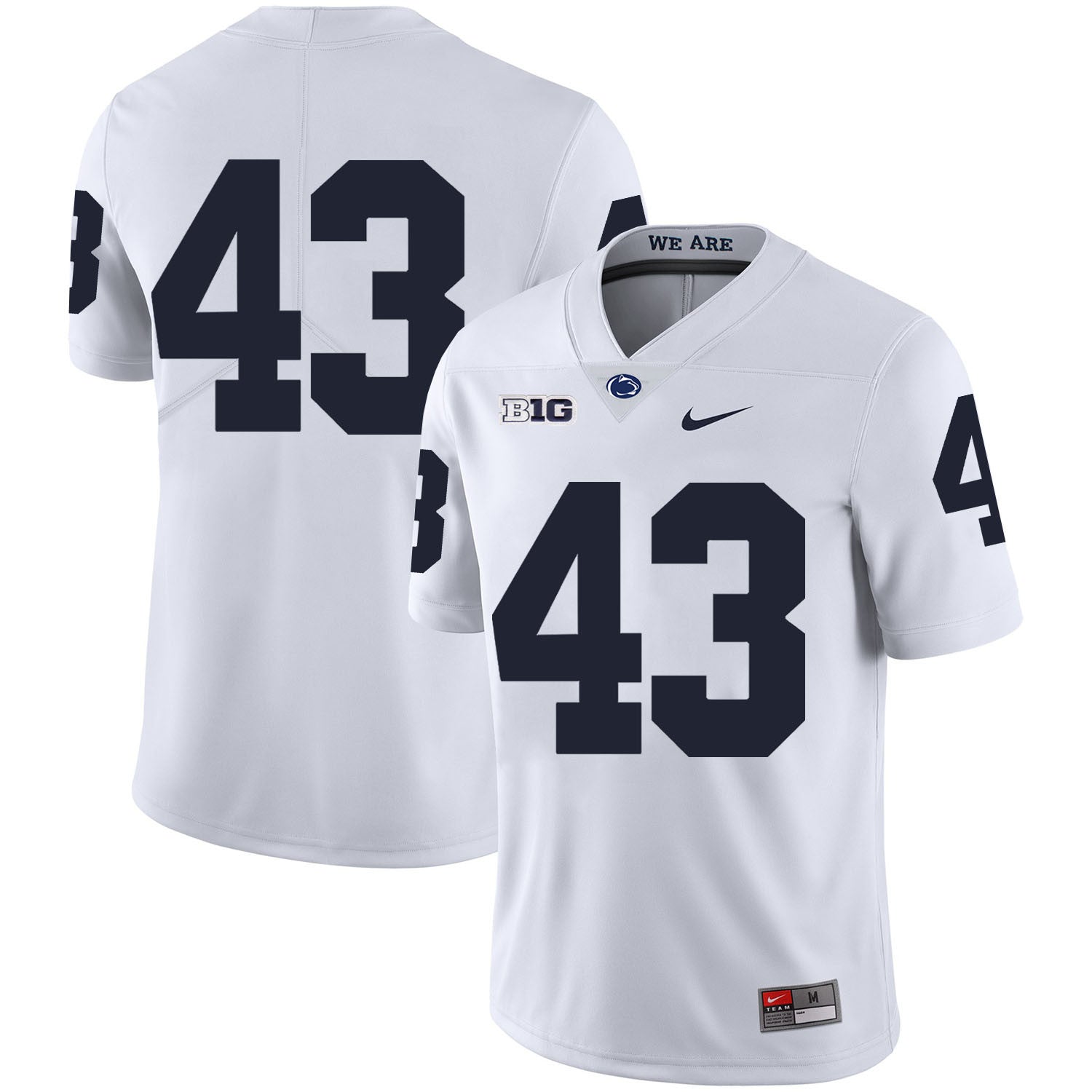 Mike Hull Penn State Nittany Lions white jersey