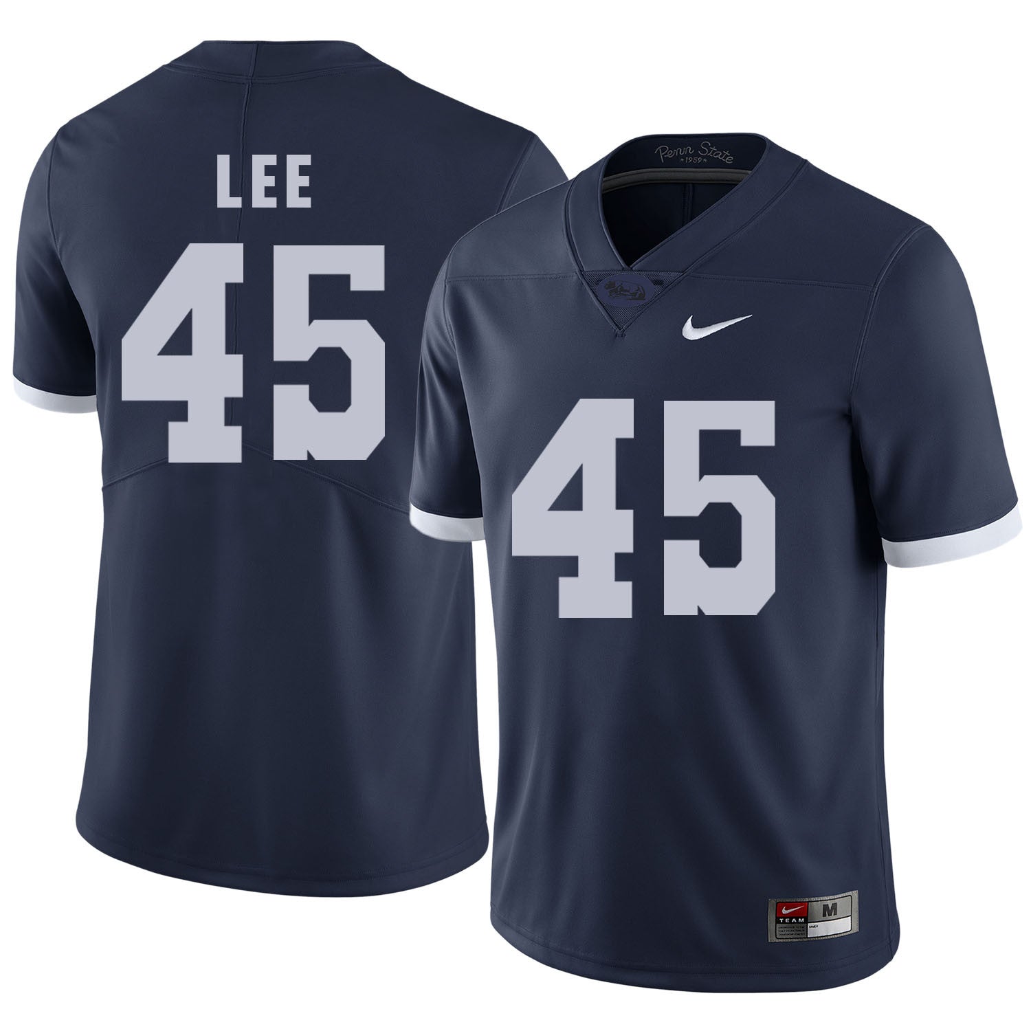 Sean Lee Penn State Nittany Lions navy jersey