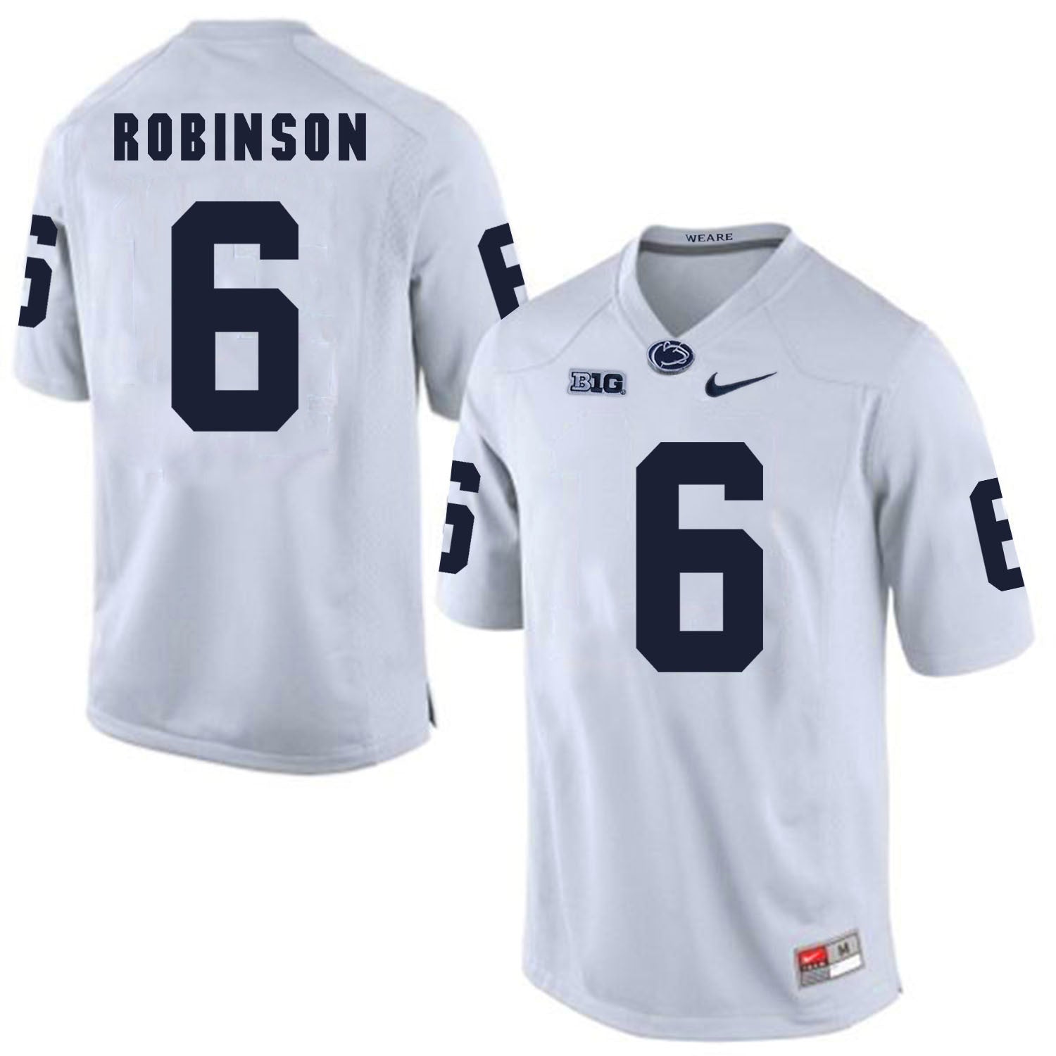 Andre Robinson Penn State Nittany Lions white jersey