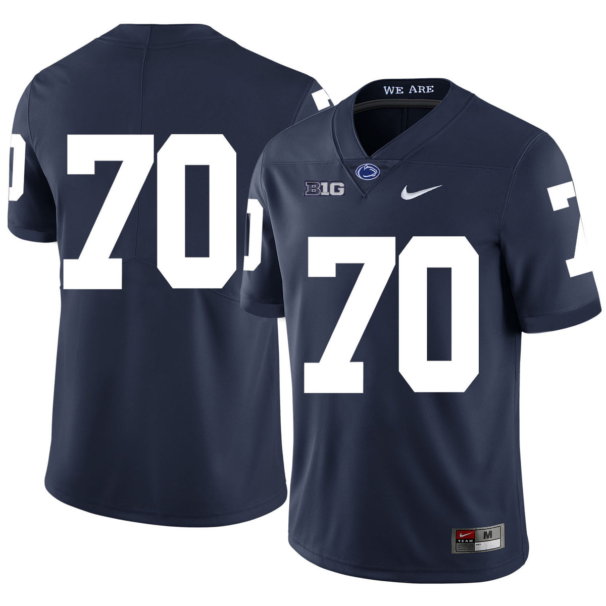 Mahon Blocks Penn State Nittany Lions navy jersey