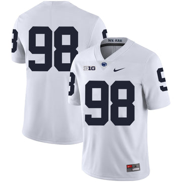 Anthony Zettel Penn State Nittany Lions white jersey