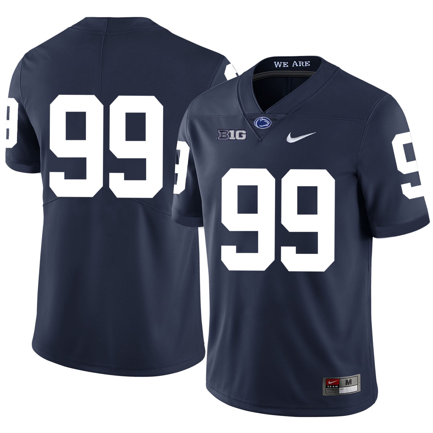 Austin Johnson Penn State Nittany Lions navy jersey