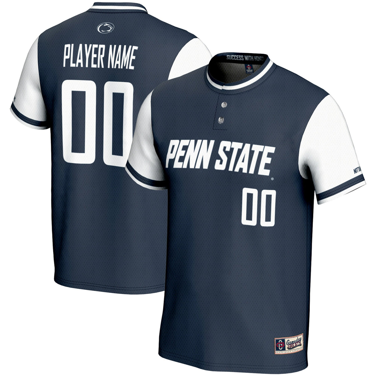Softball Penn State Nittany Lions navy jersey