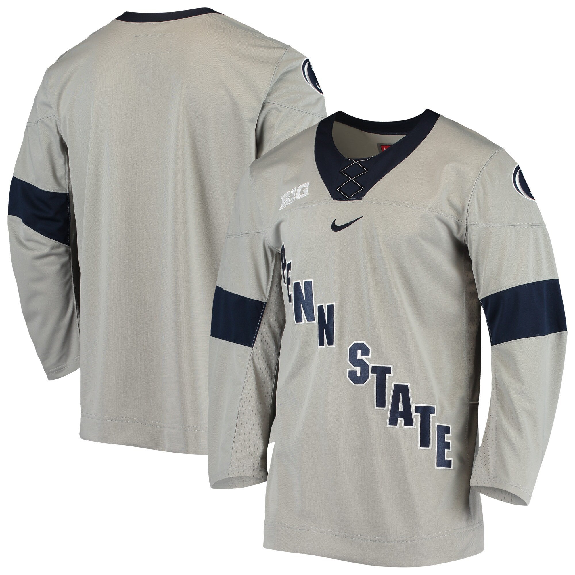 Penn State Nittany Lions gray jersey