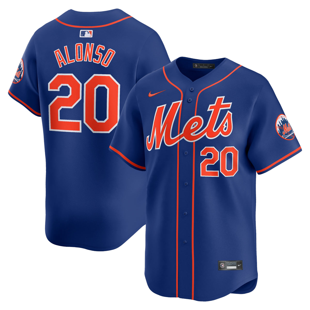Pete Alonso New York Mets royal Limited jersey