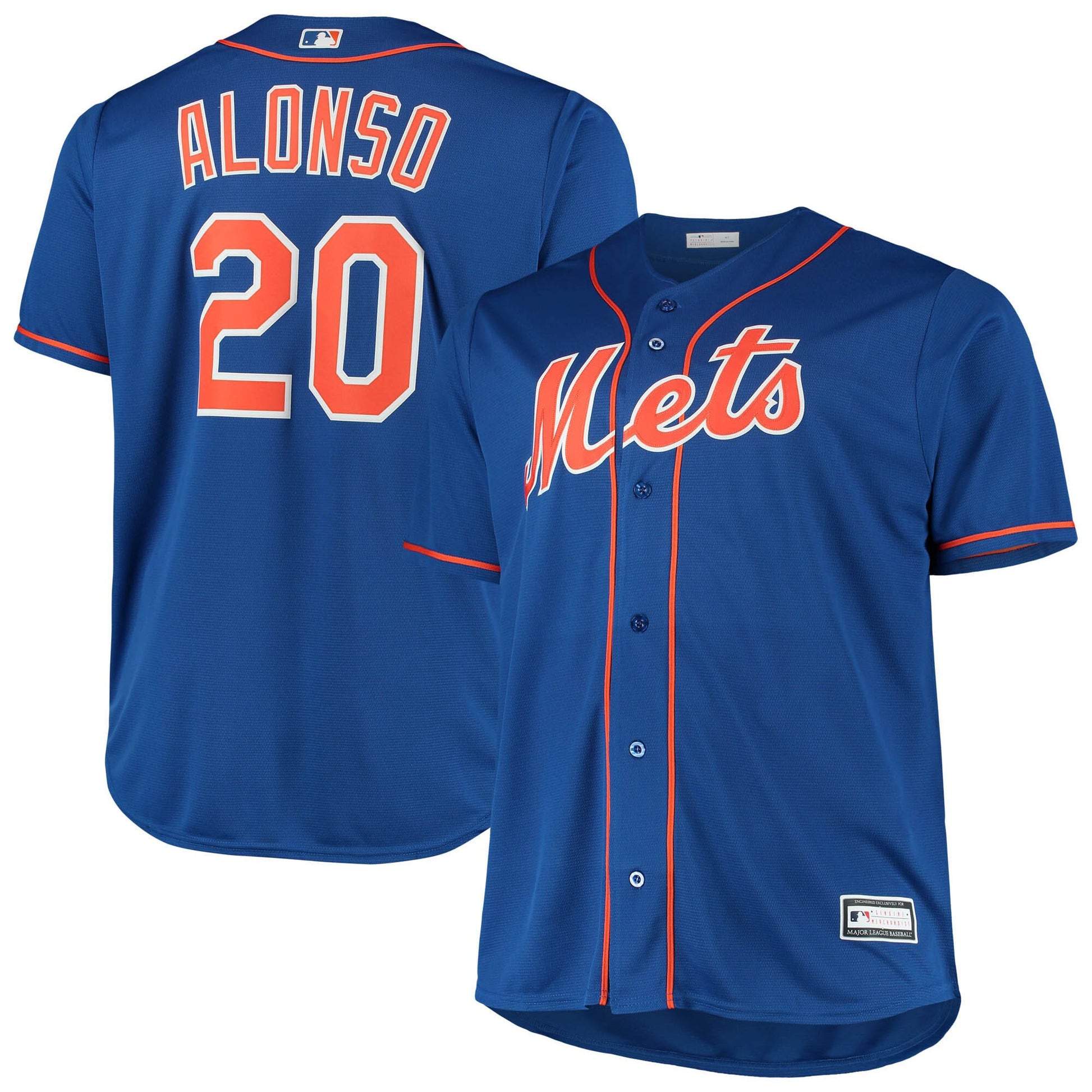 Pete Alonso New York Mets royal jersey