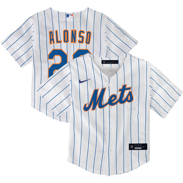 Pete Alonso New York Mets white Home jersey