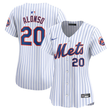 Pete Alonso New York Mets white Limited jersey