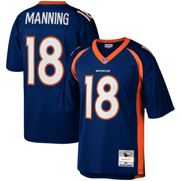 Peyton Manning Denver Broncos navy jersey