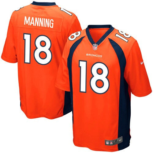 Peyton Manning Denver Broncos orange jersey