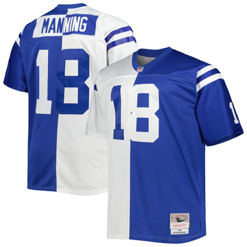 Peyton Manning Indianapolis Colts white Split jersey