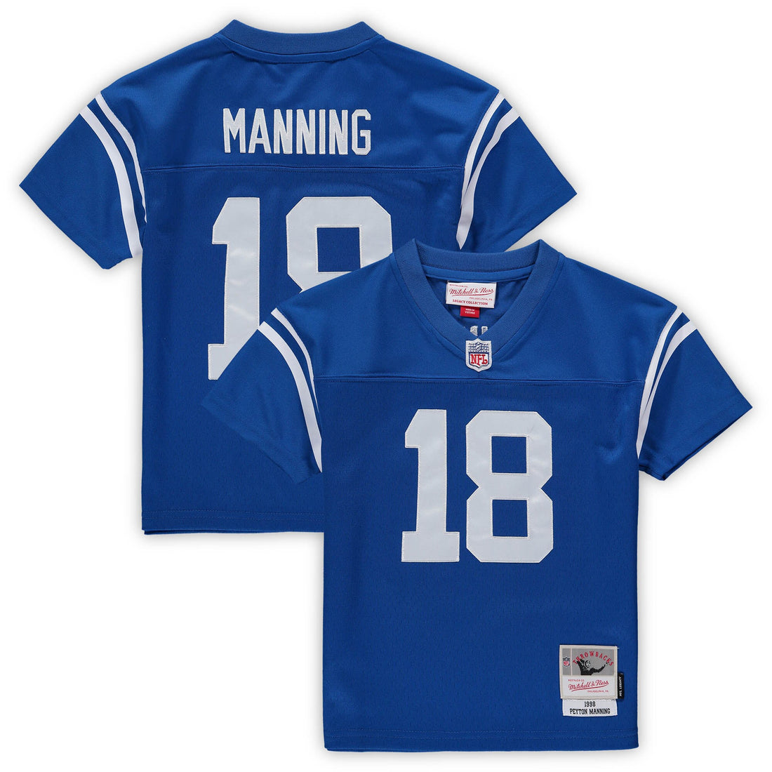 Peyton Manning Male Preschool Indianapolis Colts royal jersey