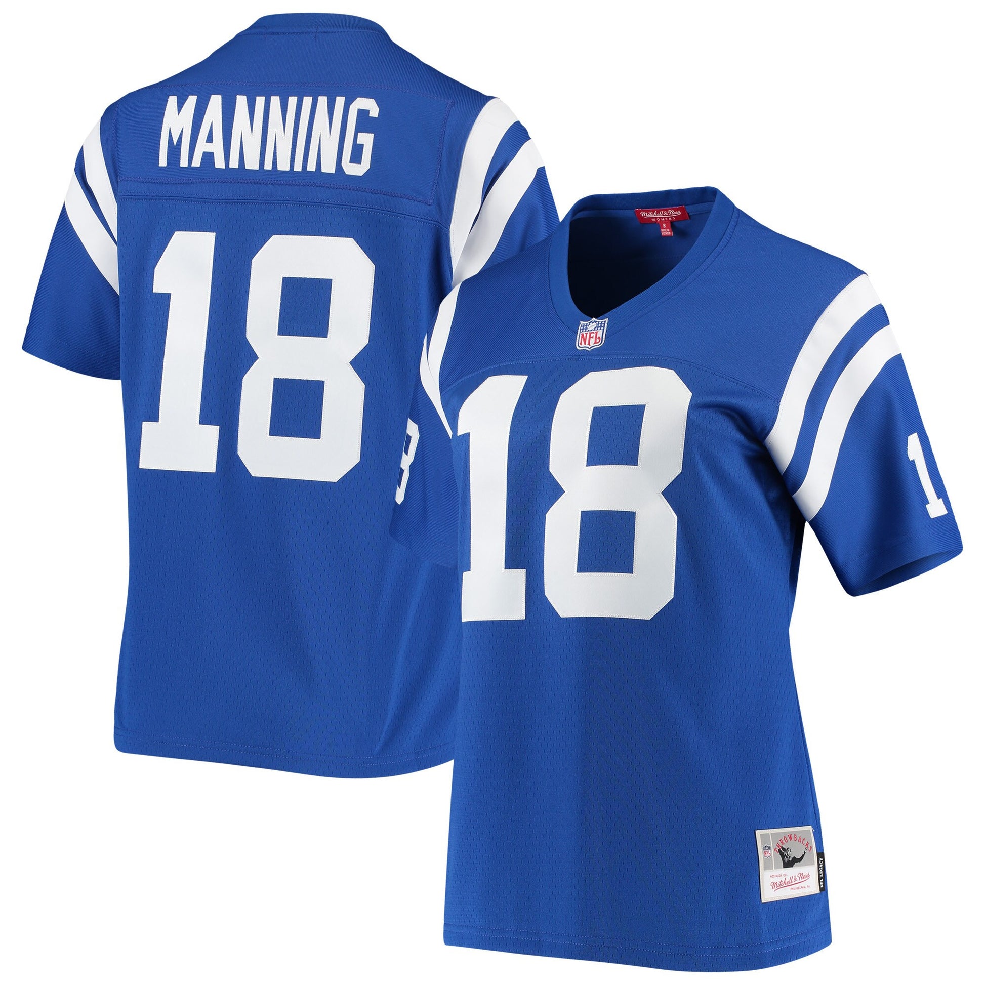 Peyton Manning Indianapolis Colts royal jersey