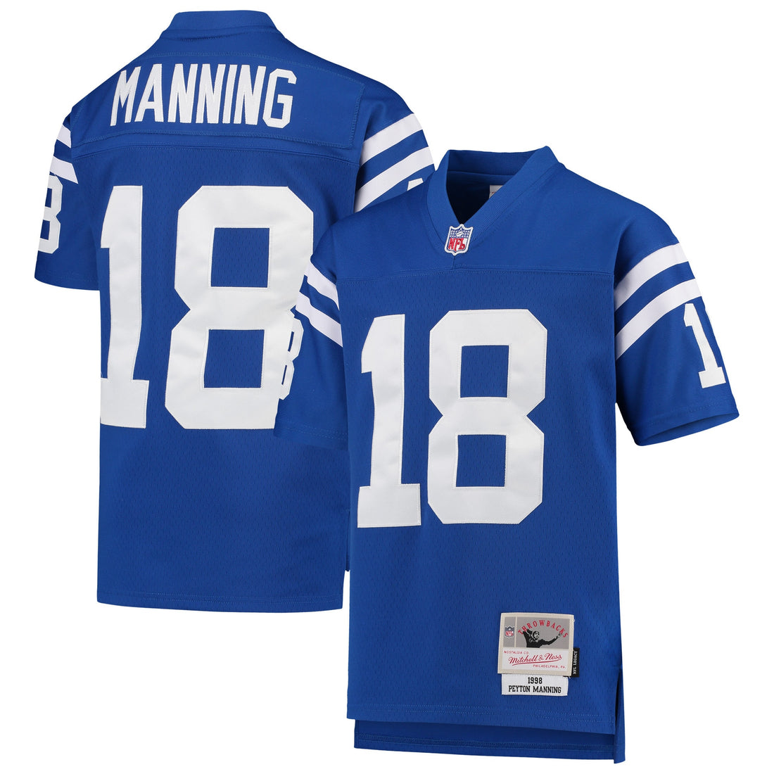 Peyton Manning Indianapolis Colts royal jersey