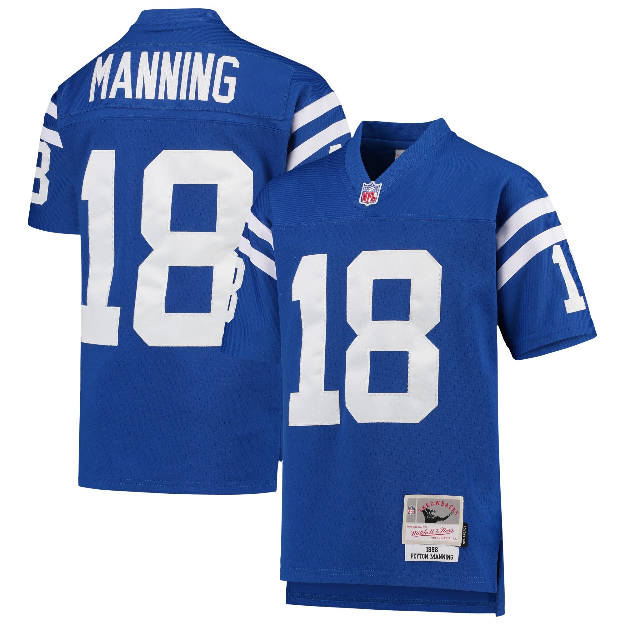 Peyton Manning Indianapolis Colts royal jersey