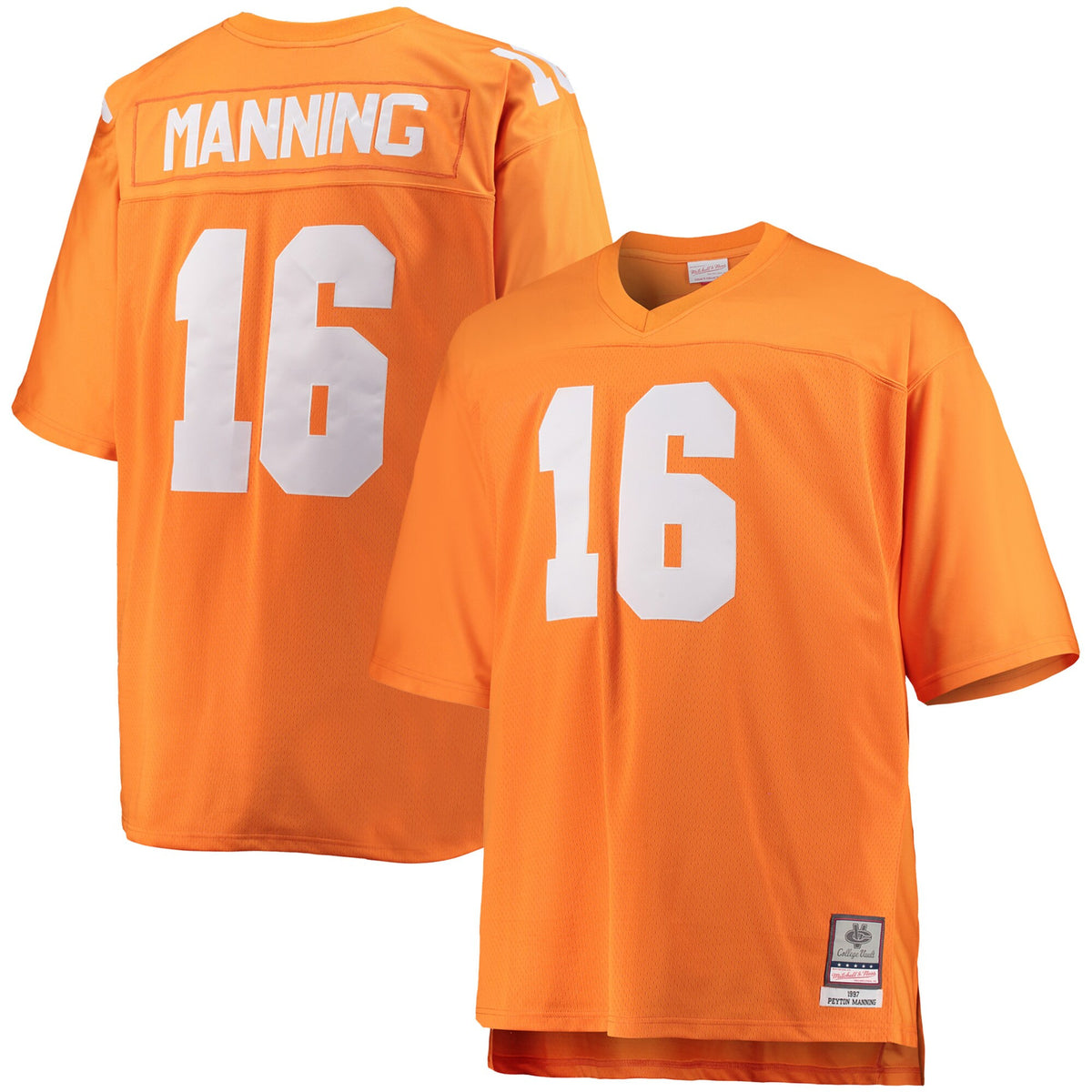 Peyton Manning Alumni Tennessee Tennessee Volunteers orange jersey