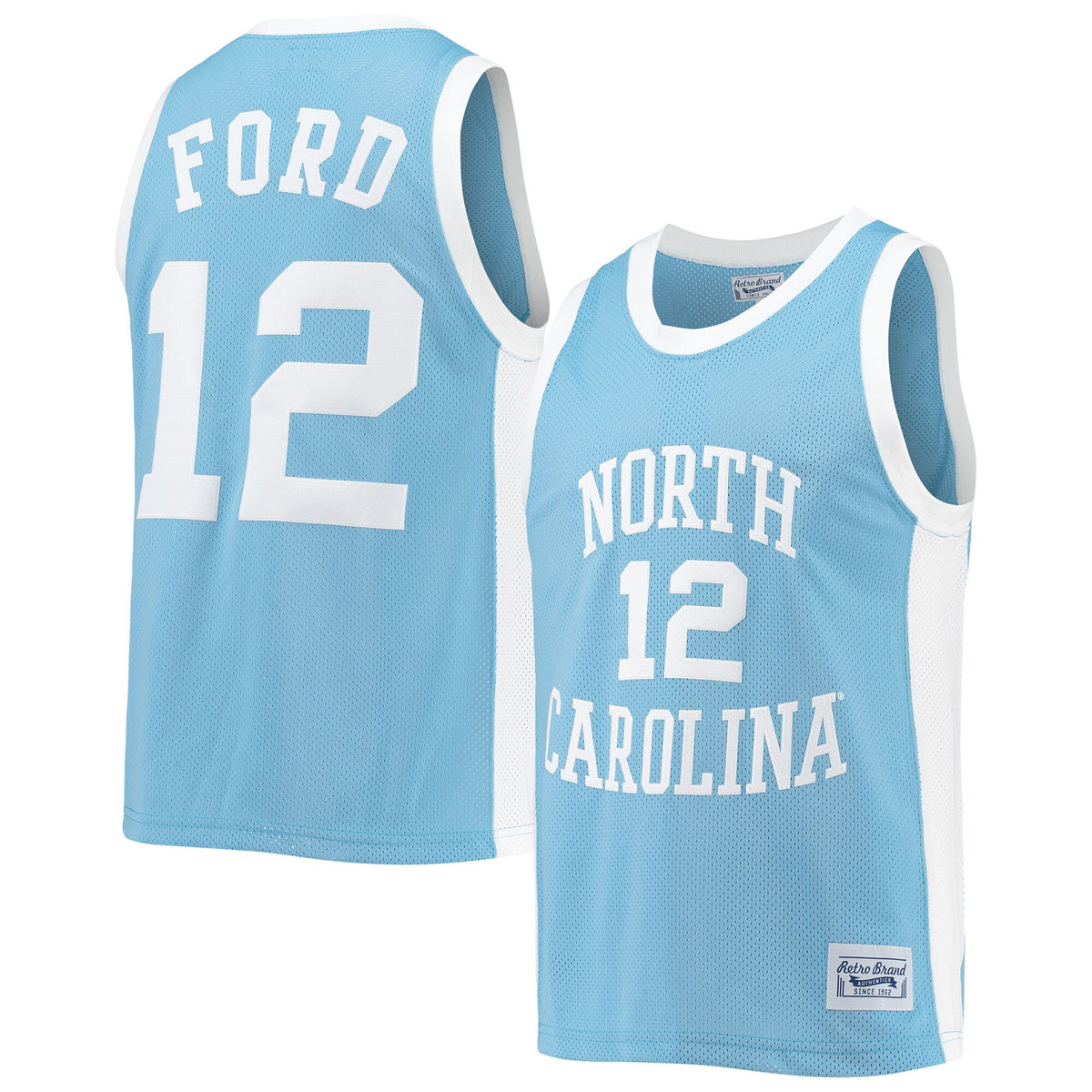 Phil Ford Original North Carolina Tar Heels blue Retro jersey