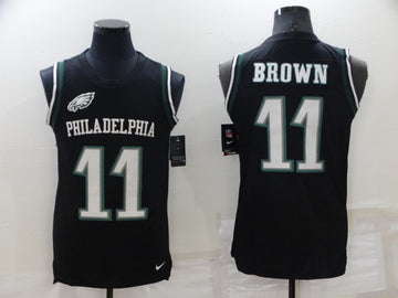 A. J Philadelphia Eagles brown Limited jersey