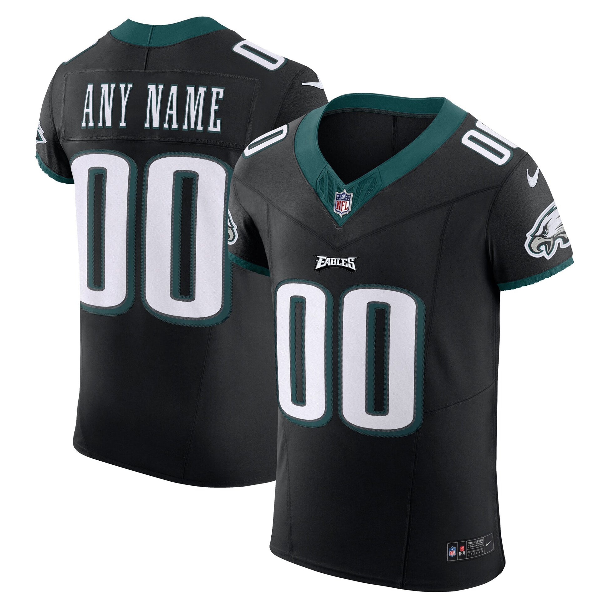 Philadelphia Eagles black Vapor jersey