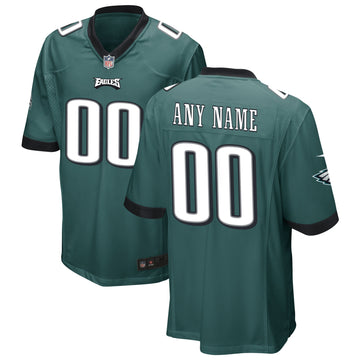 Custom Philadelphia Eagles green jersey