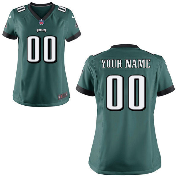 Philadelphia Eagles green Game jersey