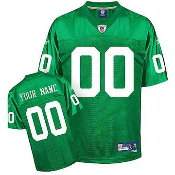 Custom Philadelphia Eagles green jersey