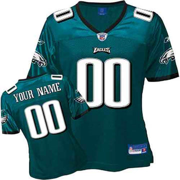 Custom Philadelphia Eagles green jersey