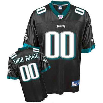 Custom Philadelphia Eagles black jersey