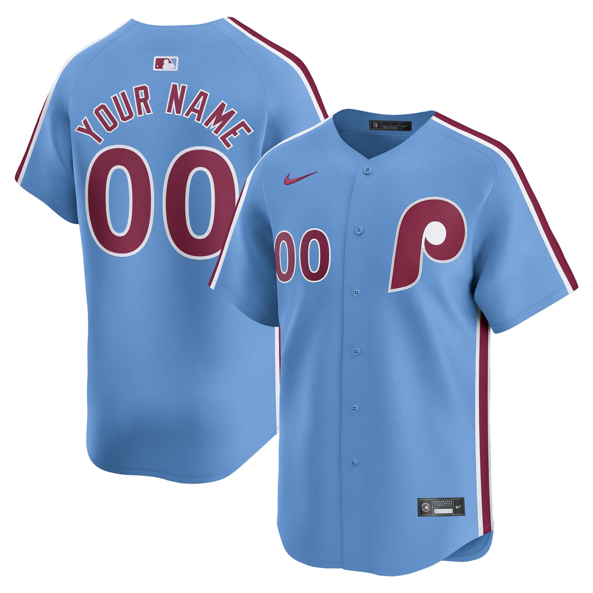 Philadelphia Phillies blue Limited jersey