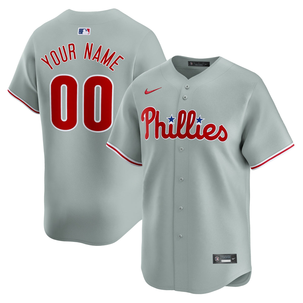 Philadelphia Phillies gray Limited jersey