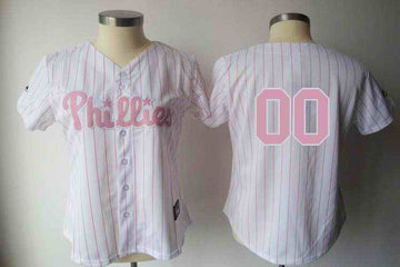 Blank White Philadelphia Phillies pink jersey