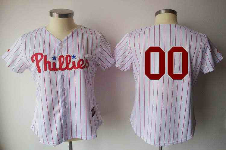Blank White Philadelphia Phillies red jersey