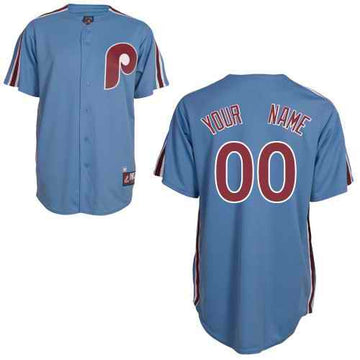 Philadelphia Phillies blue jersey